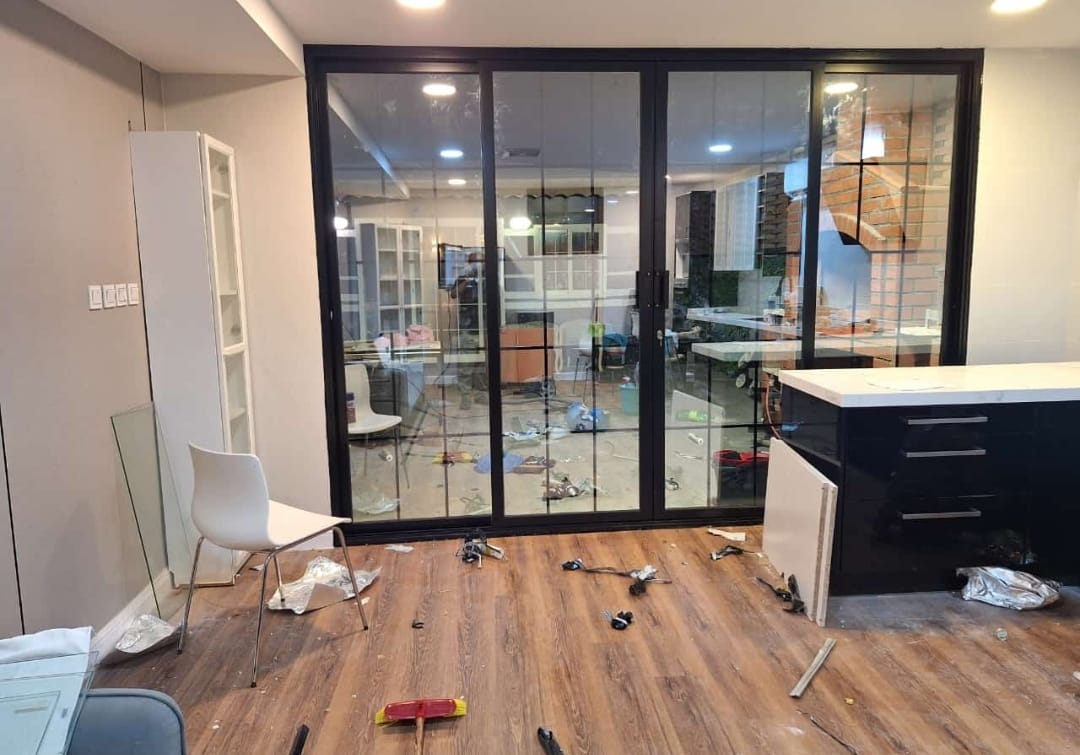 تركيب زجاج سكريت ودبل قلاس